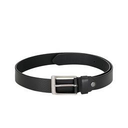 amicraft Men Textured Leather Tang Slim Formal Belt-image-55