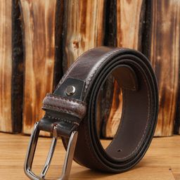 LOUIS STITCH Men Leather Tang Formal Belt-image-3