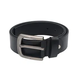 Kara Men Black Solid Leather Leather Belt-picture-11