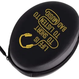 StealODeal Nylon, Fiber Zipper Headphone Case For Universal-image-92