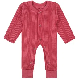 Superminis Infants Striped Cotton Thermal Romper-image-35