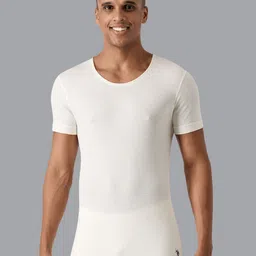 U.S. Polo Assn. Men Beige Patterned Cotton Thermal Tops-picture-52