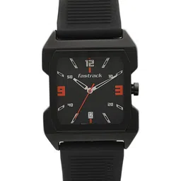 Fastrack Men Brass Dial & Stainless Steel Textured Straps Analogue Watch NP1474NP01-image-92