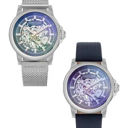 Kenneth Cole Set Of 2 Men Textured Dial & Analogue Watches NEKCWGL2104101MN-38