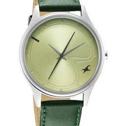Fastrack Men Brass Dial & Leather Straps Analogue Watch 3290SL02-image-25