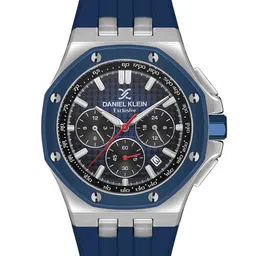 Daniel Klein Exclusive Men Skeleton Dial & Straps Analogue Watch DK.1.13616-2-picture-0