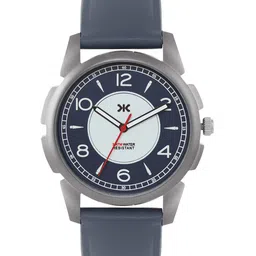 Killer Men Brass Printed Dial & Leather Straps Analogue Watch KLMO42A-image-10