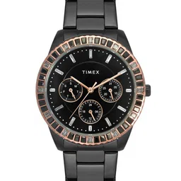 Timex Women Stainless Steel Bracelet Style Straps Digital Multi Function Watch TWEL16803-21