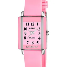 CERO Stainless Steel Straps Analogue Watch M-248-SL-Pinknew-49