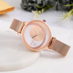 Voylla Women Embellished Dial Stainless Steel Bracelet Style Straps Watch 8905124489576-image-67