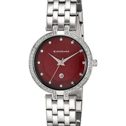 GIORDANO Women Embellished Dial & Bracelet Style Straps Analogue Watch 2770-11-image-62