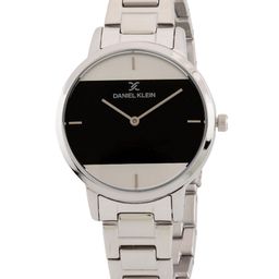Daniel Klein Women Silver-Toned Dial & Silver Toned Stainless Steel Bracelet Style Straps Analogue Watch-image-40