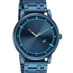 Fastrack Men Brass Dial & Bracelet Style Straps Analogue Watch 3278QM01-4