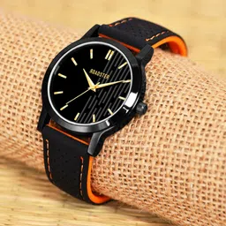 Roadster Men Printed Water Resistant Analogue Watch HOBRD-119-BK-1