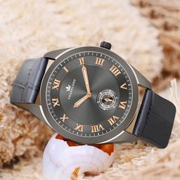 Franklord MARCUS Men Leather Analogue Watch F-138 GRGG-image-2