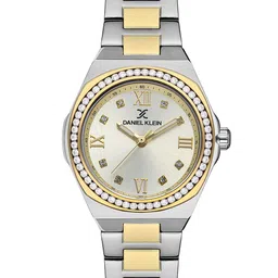 Daniel Klein Women Patterned Dial & Bracelet Style Straps Analogue Watch DK.1.13336-3-image-29