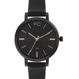 French Connection Women Dial & Leather Straps Analogue Watch FCN00071F-42
