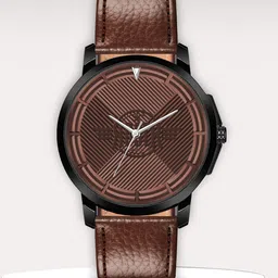 Roadster Men Brown Leather Strap Analogue Watch RD-09-Brown-39