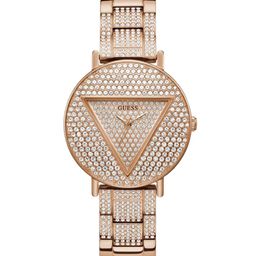 GUESS Women Embellished Dial & Bracelet Style Straps Analogue Watch GW0512L3-image-35