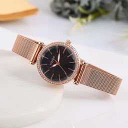 Voylla Women Embellished Dial & Stainless Steel Straps Analogue Watch 8905124490039-image-48