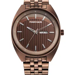 Fastrack Men Printed Dial & Bracelet Style Straps Analogue Watch 3292QM02-image-71