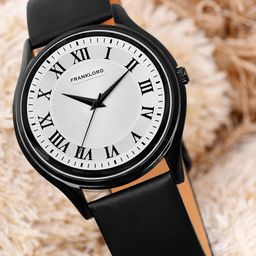 Franklord Men Dial Leather Straps Round Analogue Watch F-143 SLBLG-20