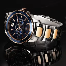 Titan Men Stainless Steel Bracelet Style Straps Analogue Watch-58