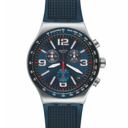 Swatch Unisex Dial & Textured Straps Analogue Watch YVS454-79