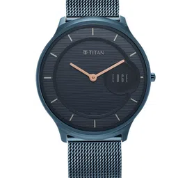 Titan Men Dial & Stainless Steel Bracelet Style Straps Analogue Watch 1843QM02-image-63