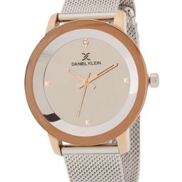 Daniel Klein Women Silver-Toned Dial & Bracelet Style Analogue Watch DK.1.12803-2-image-83