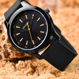 Roadster Men Water-Resistant Analogue Watch HOBRD-NEW-113-BK-image-48
