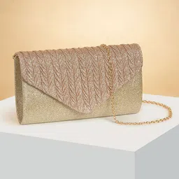 Forever Glam by Pantaloons Embellished Envelope Clutch-18