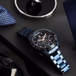 Maserati Men Water Resistance Stainless Steel Chronograph Analogue Watch R8873612054-image-35