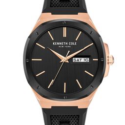 Kenneth Cole Men Black Dial & Black Straps Analogue Watch - KCWGN2104801MN-image-84