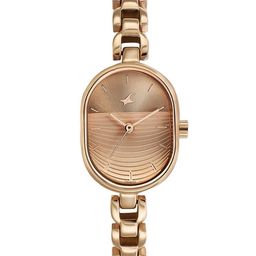 Fastrack Women Brass Embellished Bracelet Style Straps Analogue Watch 6258WM01-image-75