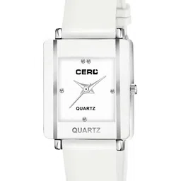 CERO Women Rectangle Dial & Regular Straps Analogue Watch M-CHO 248-Whitenew-image-83