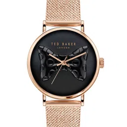 Ted Baker Women TB Iconic Collection Patterned Dial Quartz Analogue Watch BKPPHS3049I-image-29