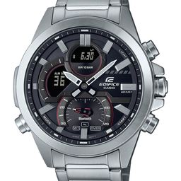 CASIO Men Stainless Steel Bracelet Analogue & Digital Chronograph Watch EX545 ECB-30D-1ADF-image-15
