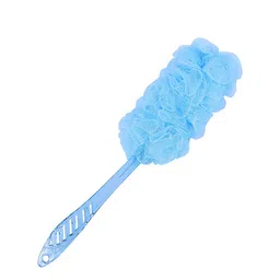 KAZARMAA Soft Nylon Mesh Bath Brush With Long Handle - Blue-image-97