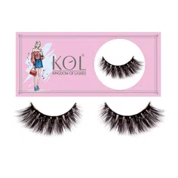KINGDOM OF LASHES Amy Black Faux Mink False Eyelashes-57