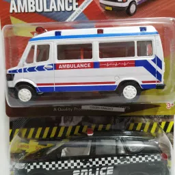 POLICE CAR&AMBULANCE(COMBO PACK OF 2)-42