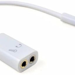 Sreebalaji White 3.5mm male to 2x3.5mm female Phone Converter-image-91
