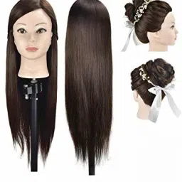 Dummy For Styling Brown Pack of 1 Hair Extension-image-26