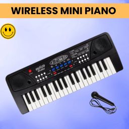 Piano Keyboard with Mic, 37 Keys 8 Tones Portable Electronic Toy For kidsJ68 Piano Keyboard with Mic, 37 Keys 8 Tones Portable Electronic Toy For kidsJ68 Analog Portable Keyboard-image-59