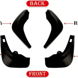 s m decor Front Mud Guard, Rear Mud Guard For Renault Kiger 2021 image 4