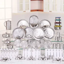 Pack of 70 Stainless Steel Dinner Set-17