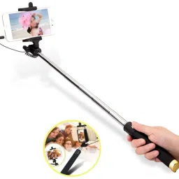 G2L UNIVERSAL WIRED HANDHELD MONOPOD FOR PHONE HOLDER OR PHOTOGRAPHY VIDEO RECORDING YOUTUBE REELS & CAPUTURE EVERY SPECIAL MOMENT Cable Selfie Stick-21