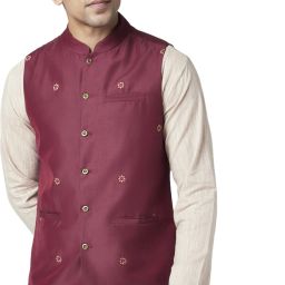 Embroidered Men Waistcoat-image-34
