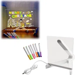 Colors Light Up Acrylic Message Board Led Illuminated Drawing Board Night Lamp-13