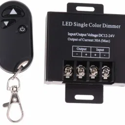 RF Wireless Remote DC 12V 24V 30A Adjustable Dimmer Switch Control LED Driver Power Supply 30 A Step Dimmer-20